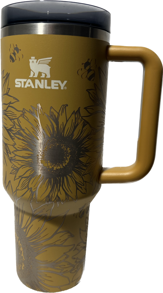 Sunflower 40 oz Stanley Tumbler